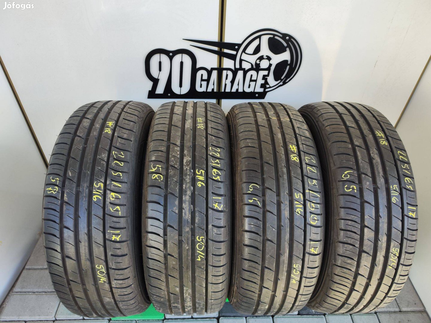225/60 R17 Falken 4db Nyárigumi 90Garage #18