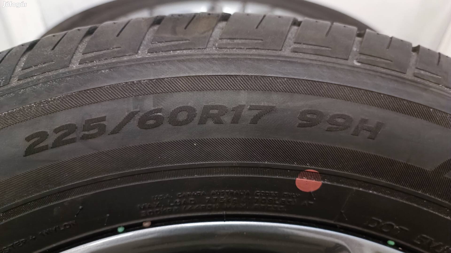 225/60r17 Hankook nyári gumi 225/60 r17