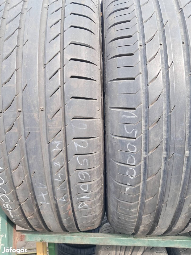 225/60r18 continental nyári gumi 2db 20000ft
