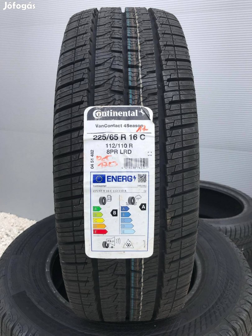 225/65R16C 225/65 R16C új Continental négyévszakos gumi ÁR/db Dot22