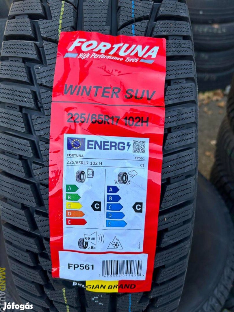 225/65R17 Fortuna Winter SUV(Goodyear termék!),Új téligumi