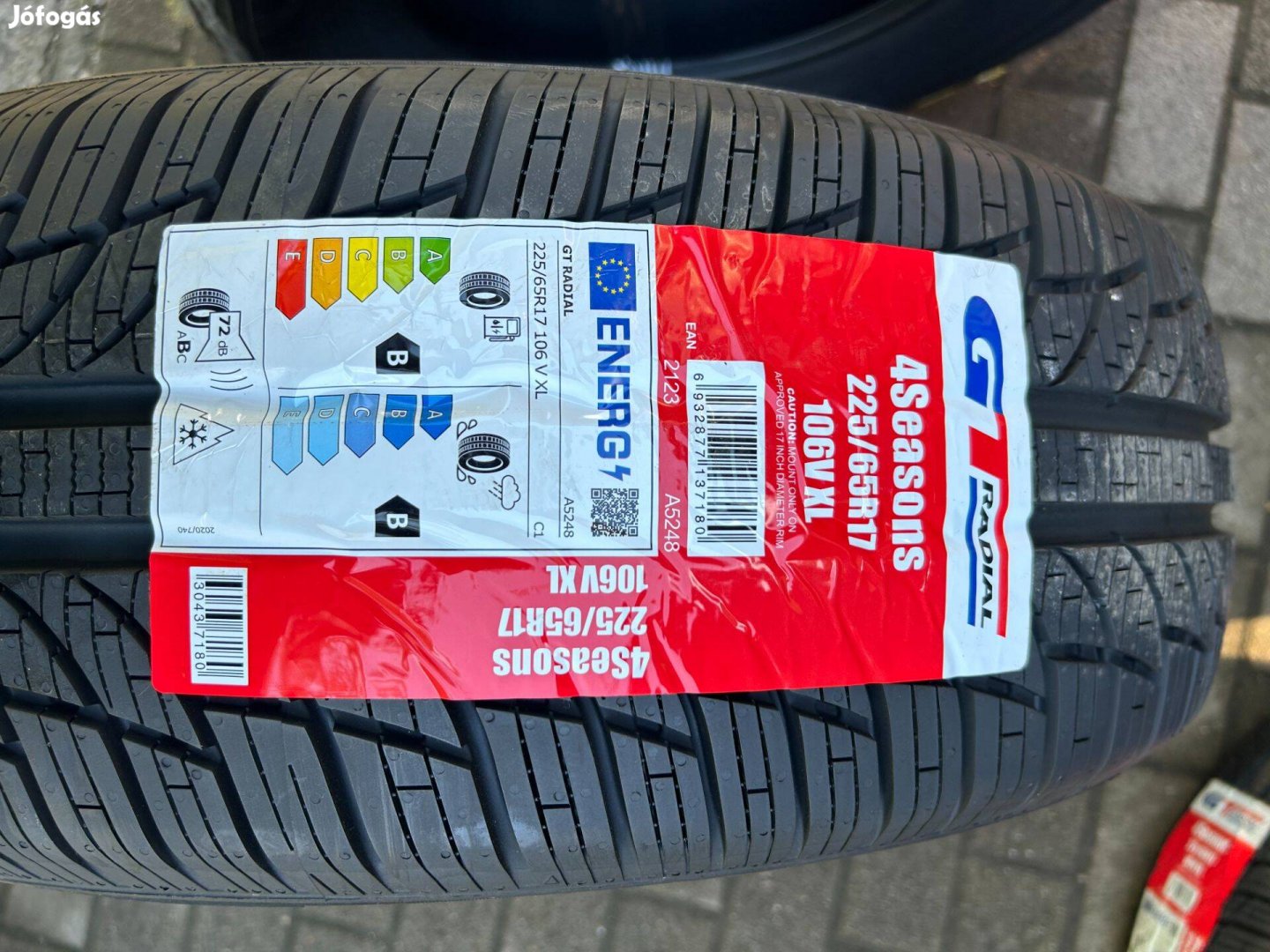 225/65R17 Gtradial 4Seasons(XL),Új négy évszakos gumi