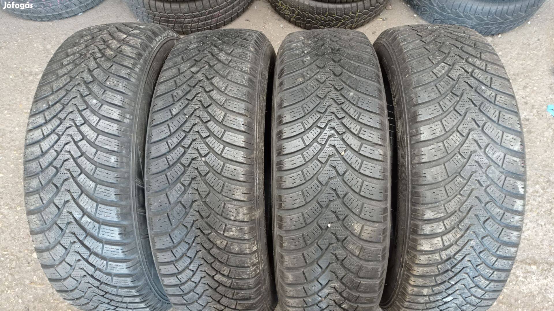 225/65/17 Falken használt jó állapotú téligumi garnitúra olcsón eladó