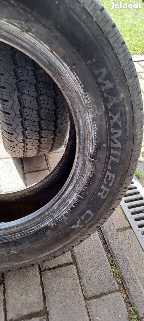 225/65 R16C 2db Maxmiller gumiabroncs eladó!