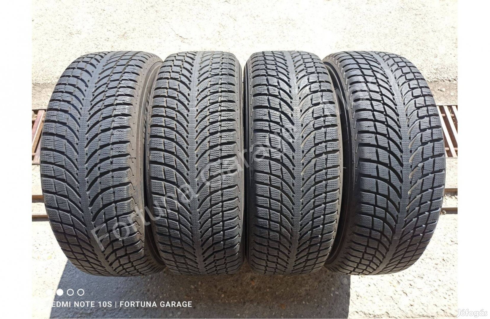 225/65 R17" Michelin LA2 használt téli garnitúra
