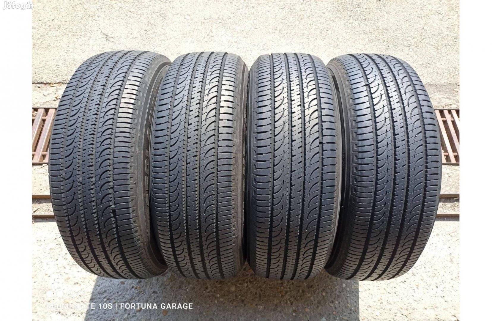 225/65 R17" Yokohama használt nyári garnitúra