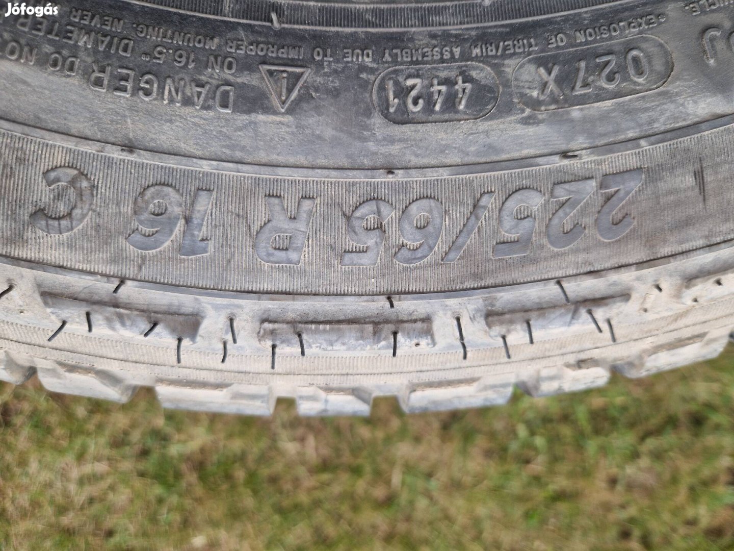 225/65r16C  Michelin cross climate 4 evszakos  garnitúra.