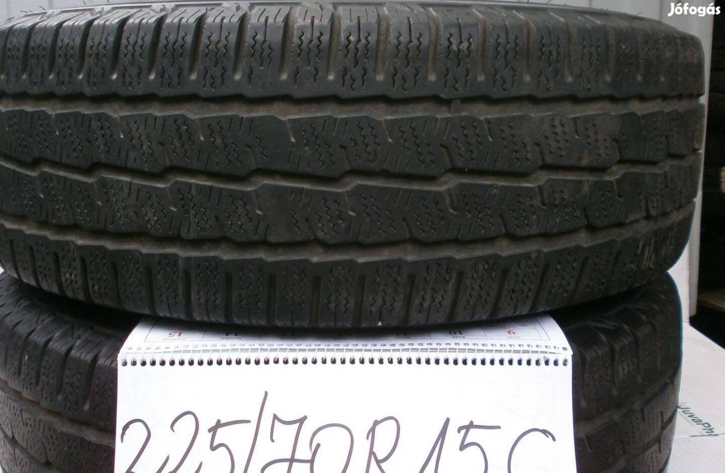 225/70 R15C kisteher Toyo nyárigumi 2 db