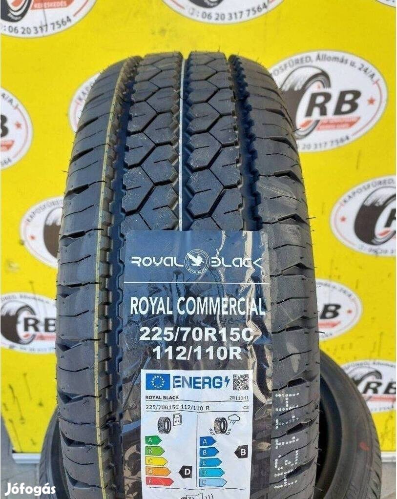 225/70 r15C Black Royal Új nyárigumi 31 500 Ft/db