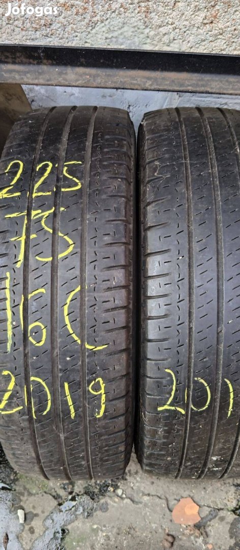 225/75R16C Michelin Agilis nyári 2019 2db