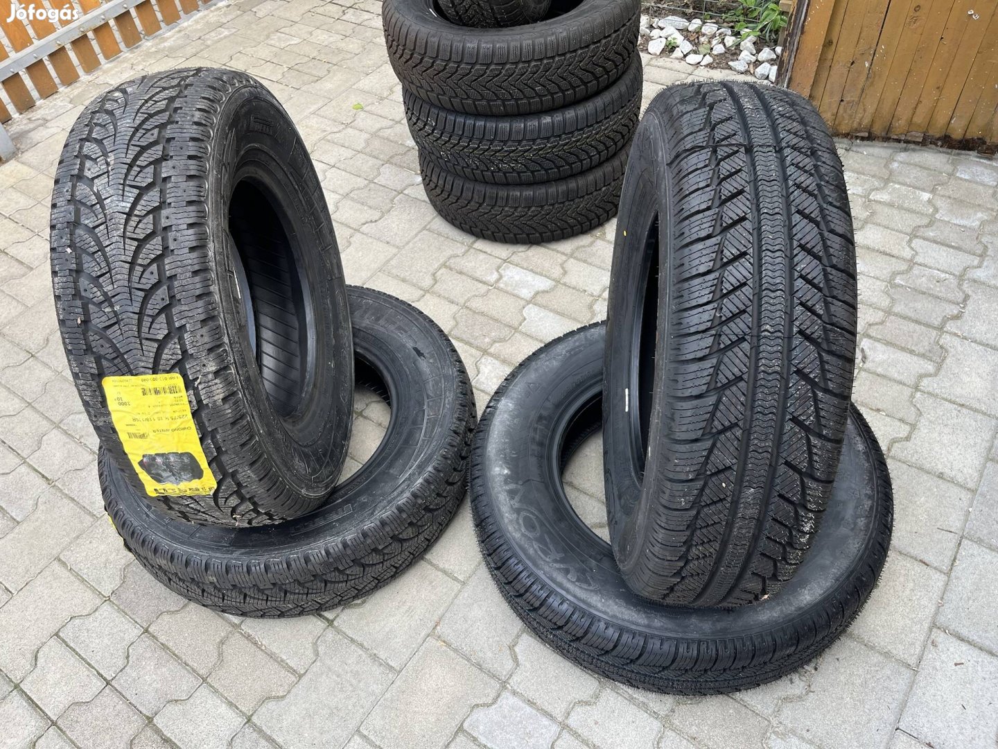 225/75 r16C Pirelli téligumi szett Új!