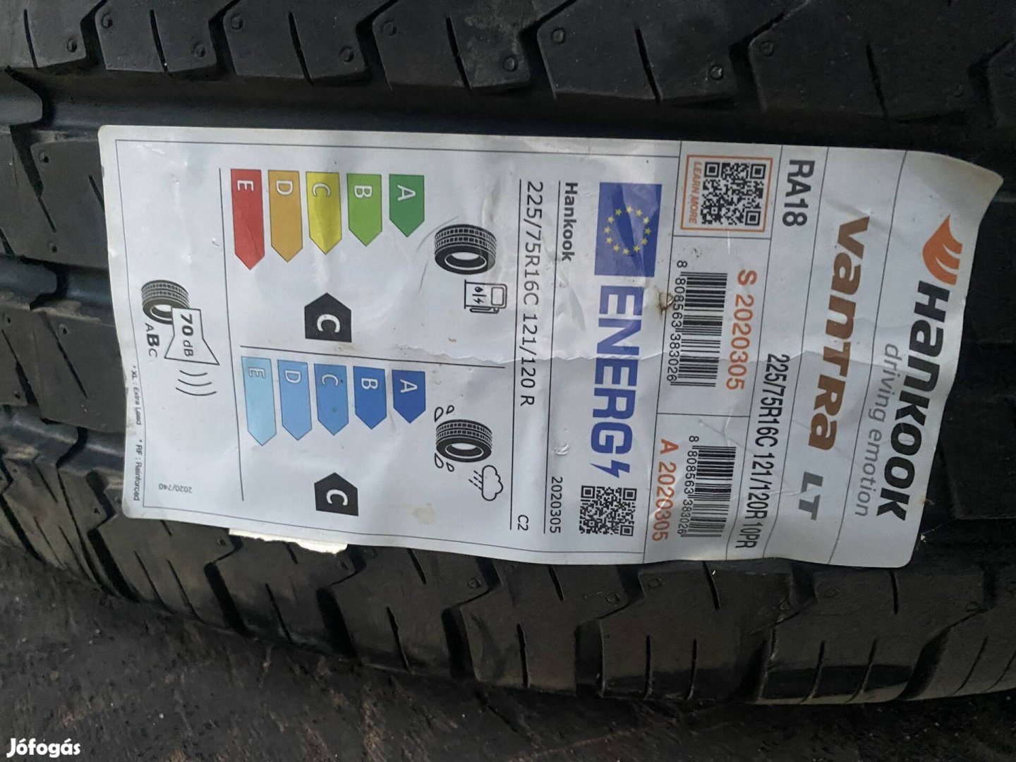 225/75r16C  Zsír Új Hankook Gumi