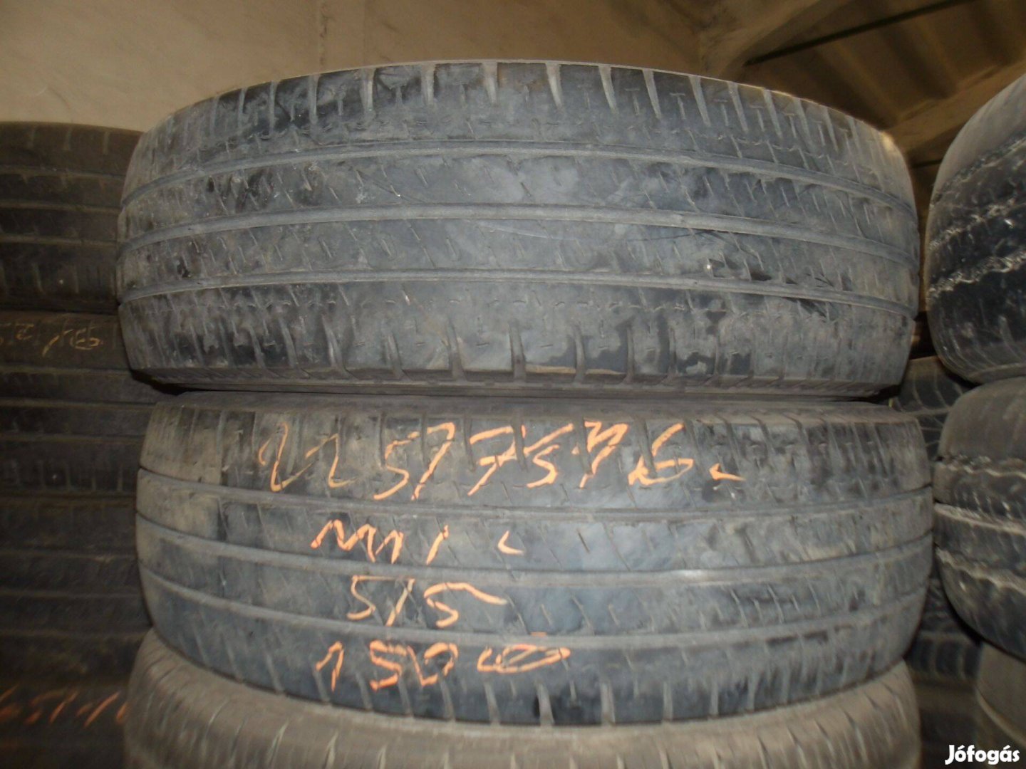 225/75r16c Michlein nyári gumi ajándék szereléssel