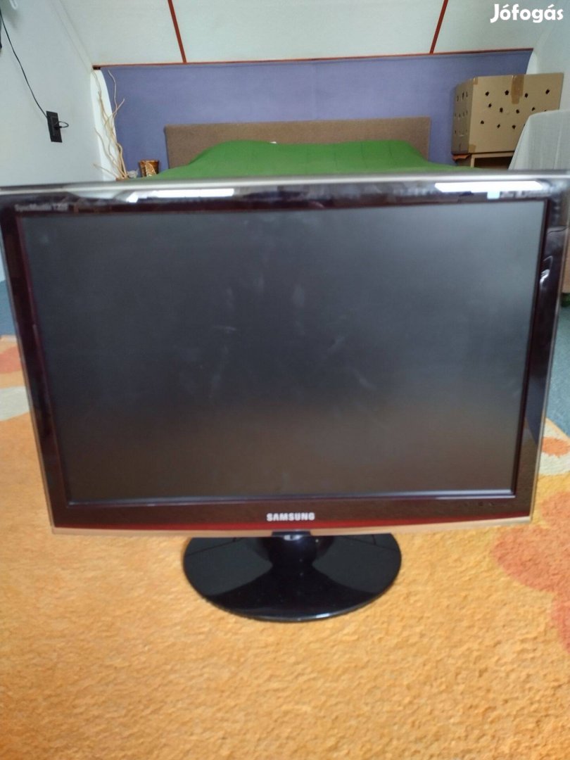 22" wide Samsung TFT monitor 1680*1050, 2ms, D-Sub, DVI eladó Baján