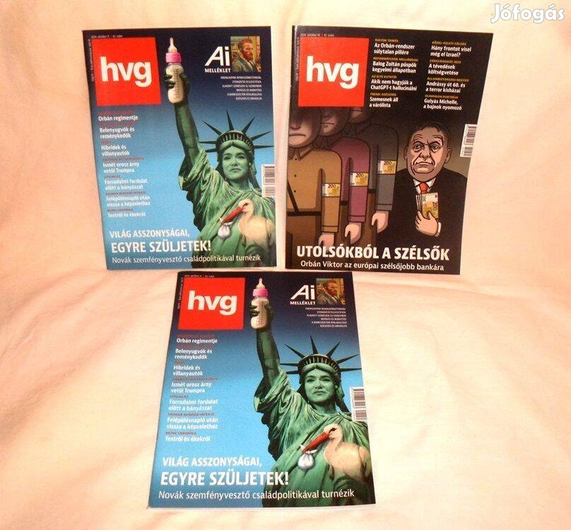 22 db HVG magazinok olvastlanok