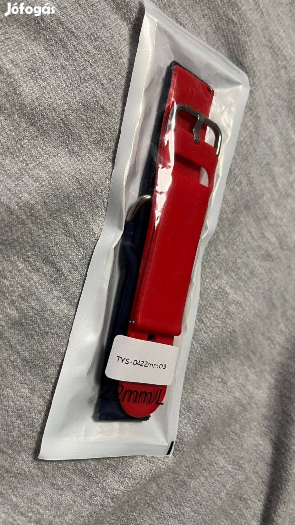22mm-es szilikon óraszíj (2db)