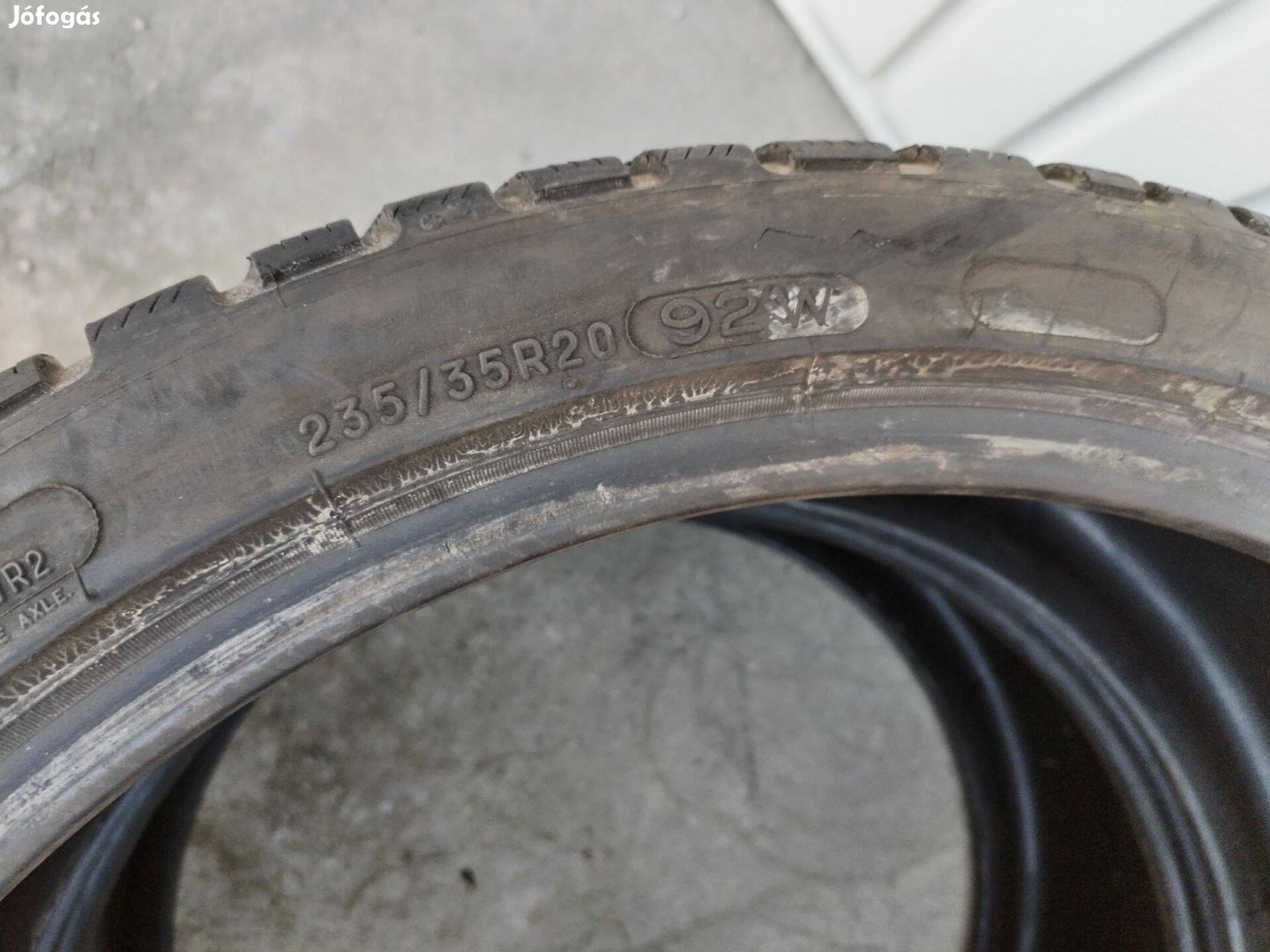 235 35 20 michelin 235/35 R 20 téli gumi 2 db
