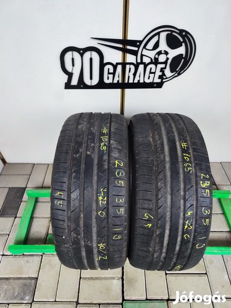 235/35 R19 Tracmax 2db Újszerű Nyárigumi 90Garage #353