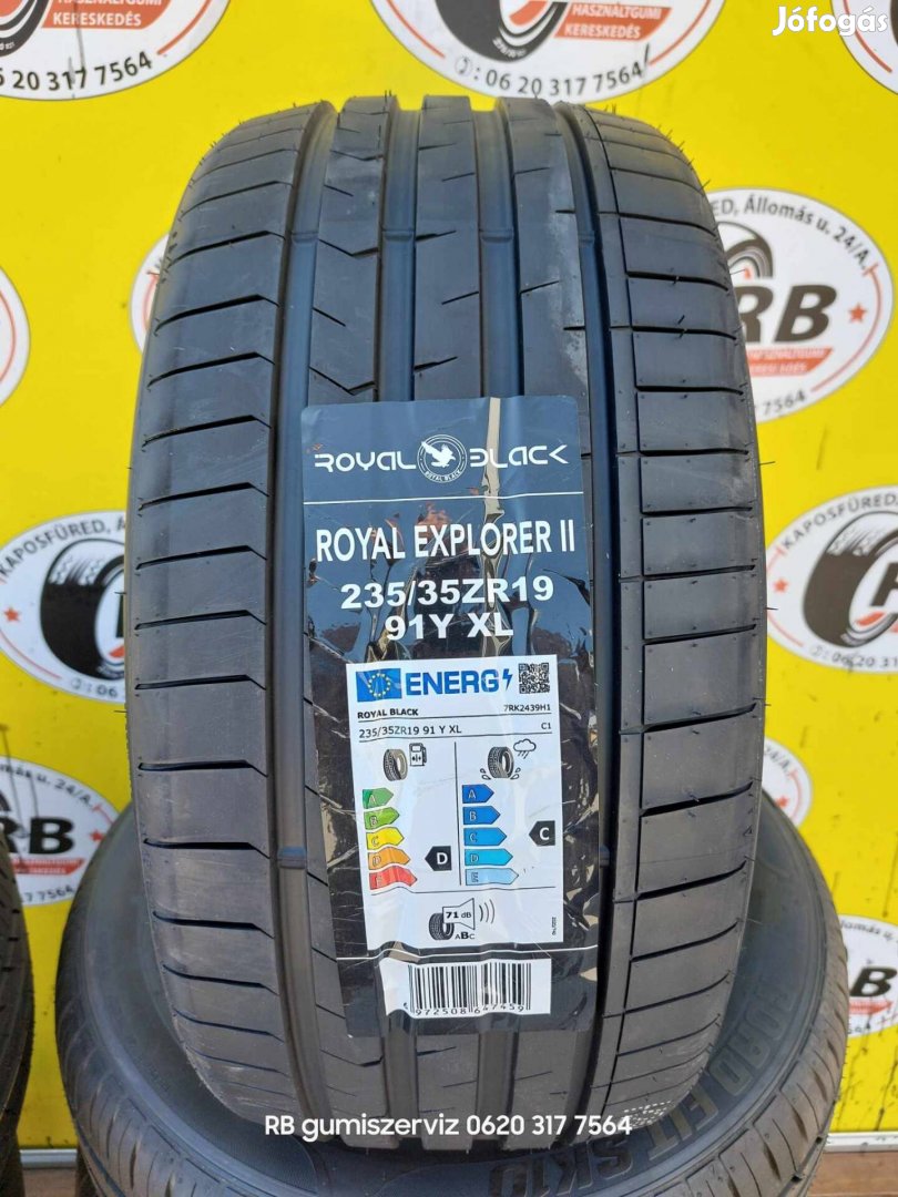 235/35 r19 Black Royal új nyárigumi