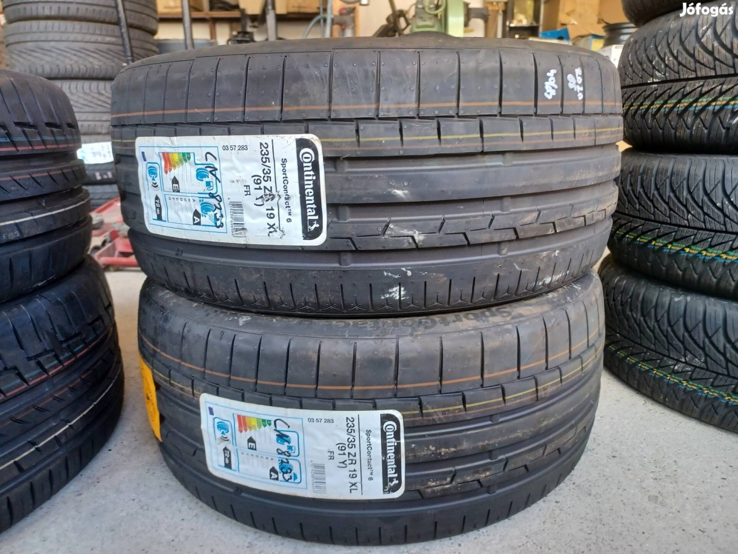 235/35r19 nyári 2db 0km-es Continental 