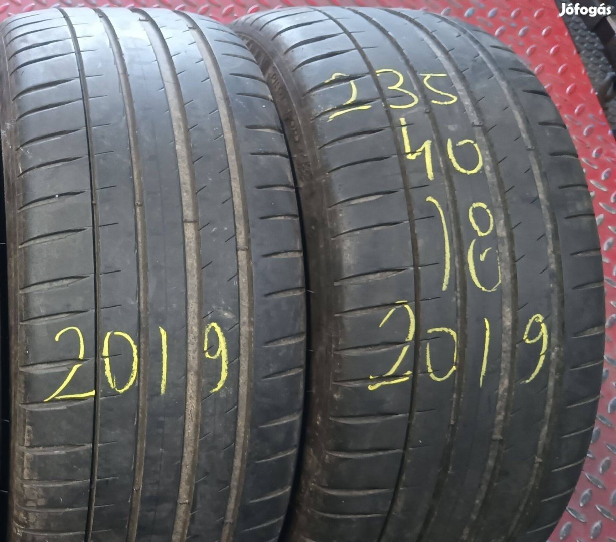 235/40R18 Michelin Pilotsport 4 2019 nyári 2db