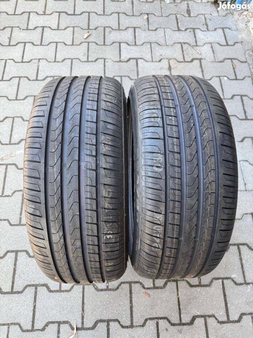 235 40 19 96W Pirelli Cinturato P7 2db új nyári gumi eladó!