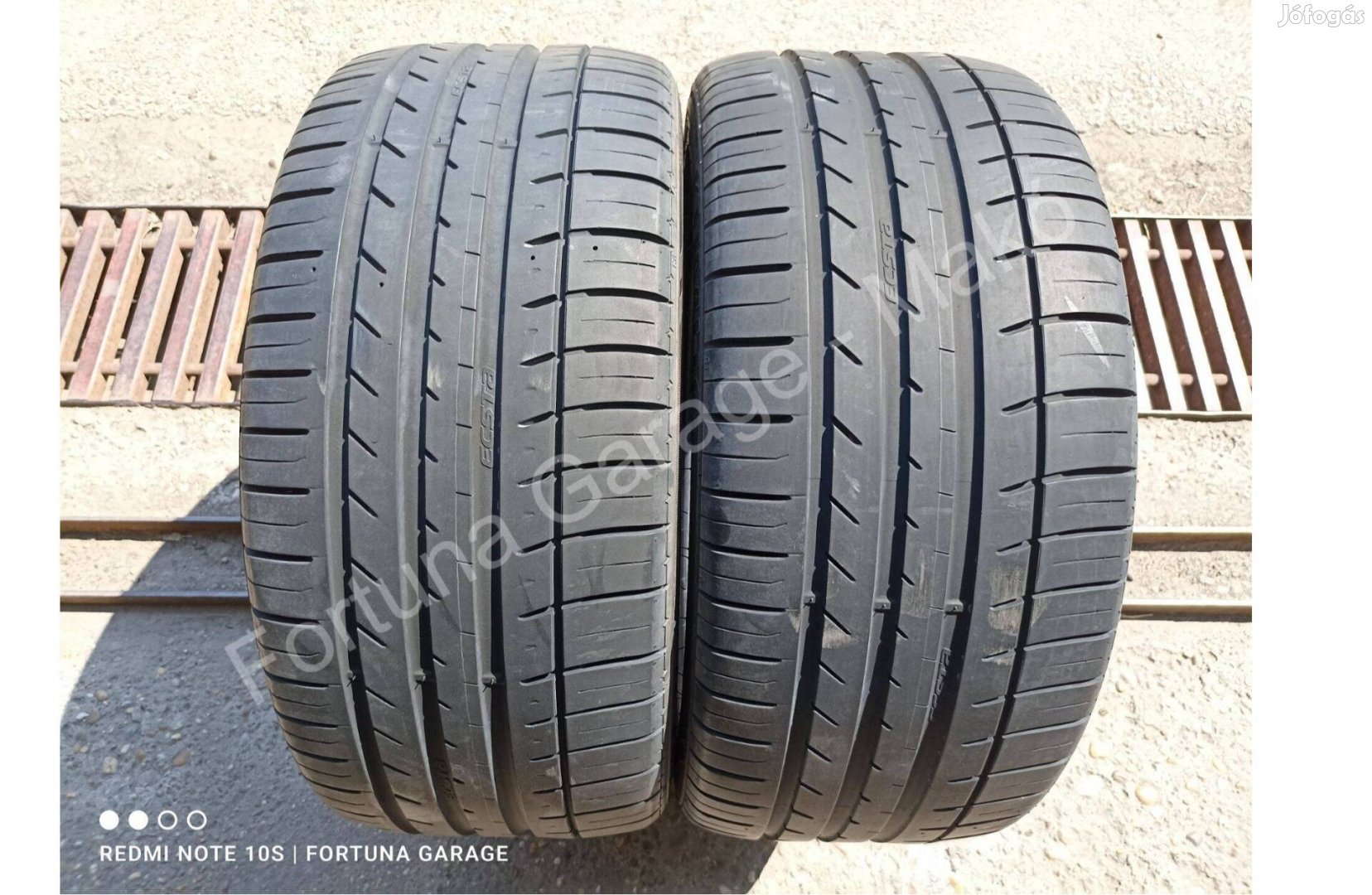 235/40 R17" Kumho használt nyári gumik
