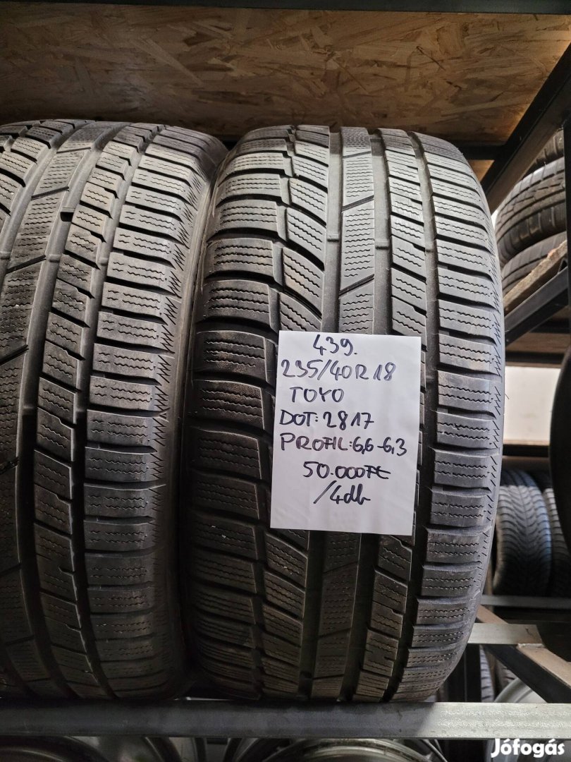 235/40 R18 Toyo téli gumik