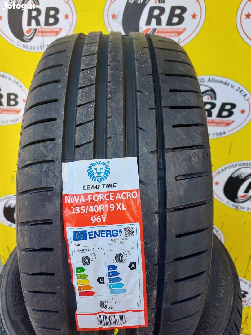 235/40 r19 Új Leao nyári gumi 31500 Ft/db