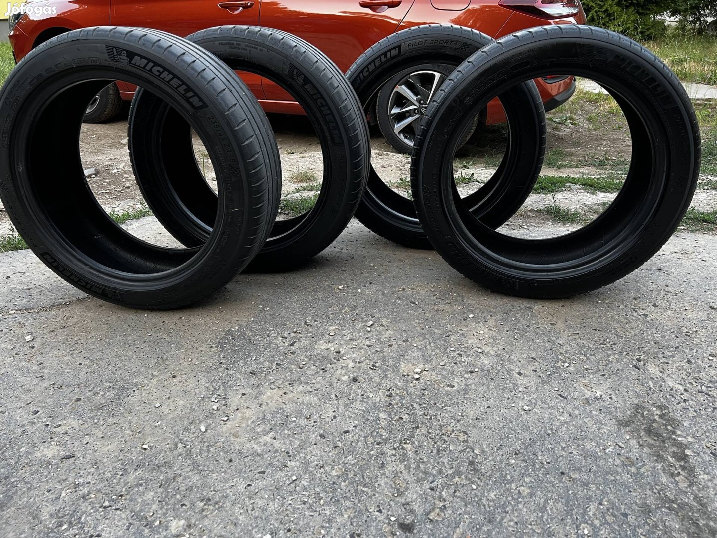 235/44 R18 Michelin nyári gumi szett, gumiabroncs 