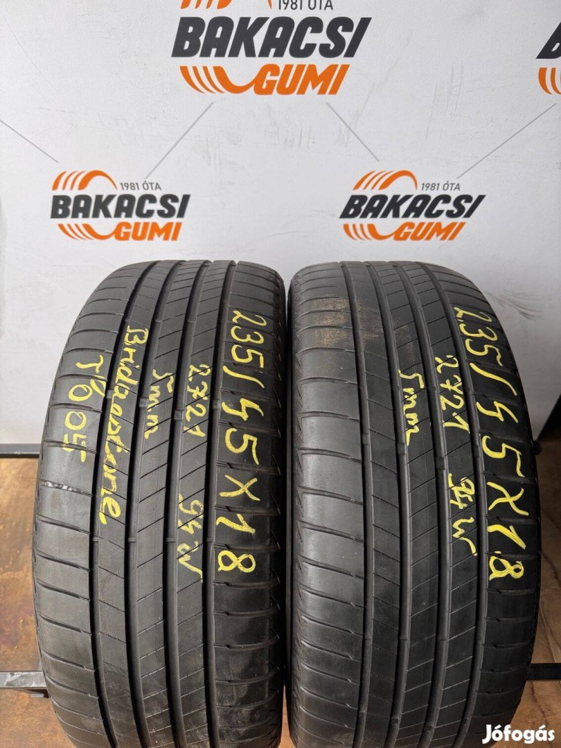 235/45R18 235 45 18 235/45x18 Bridgestone nyári gumi eladó