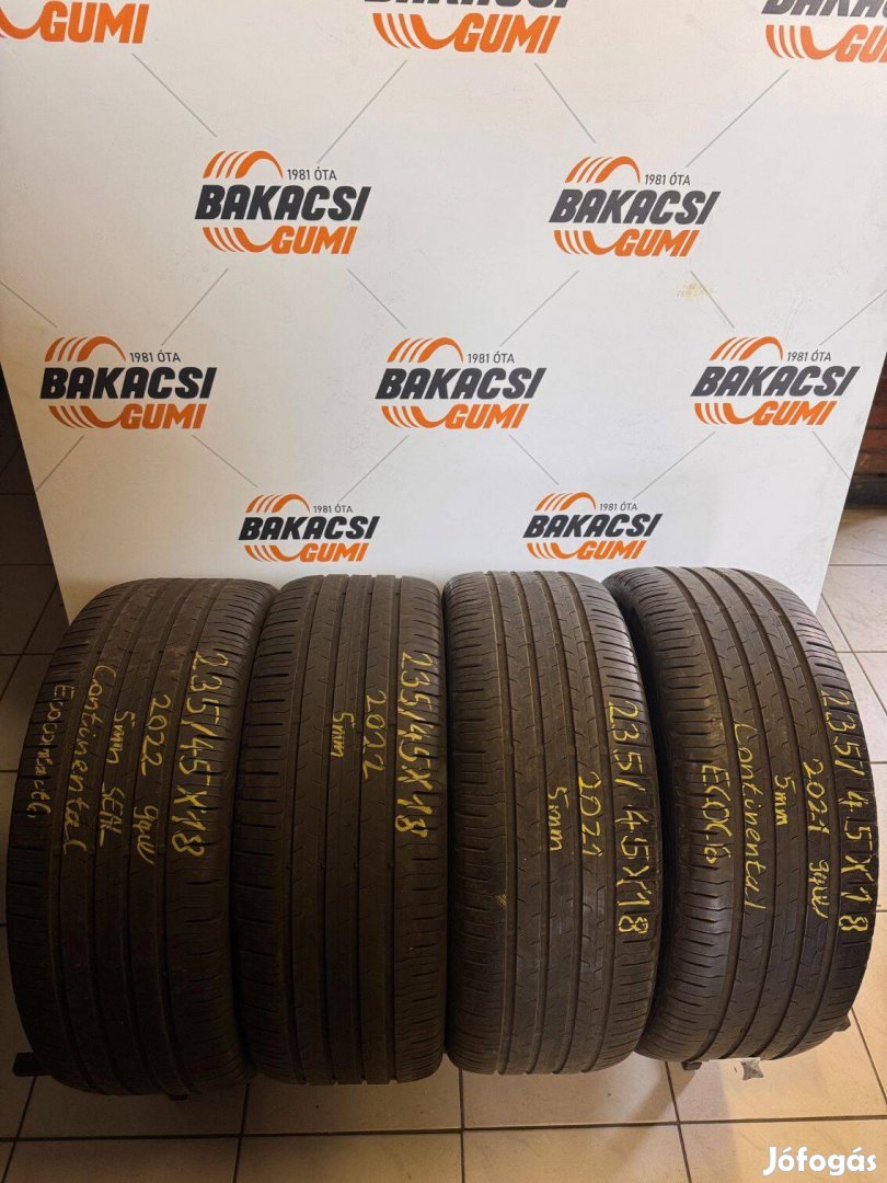 235/45R18 235 45 18 235/45x18 Continental nyári gumi eladó