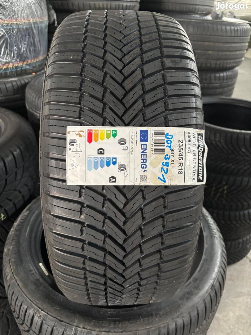 235/45R18 235/45 R18 új Bridgestone négyévszakos 4s gumi ÁR/db