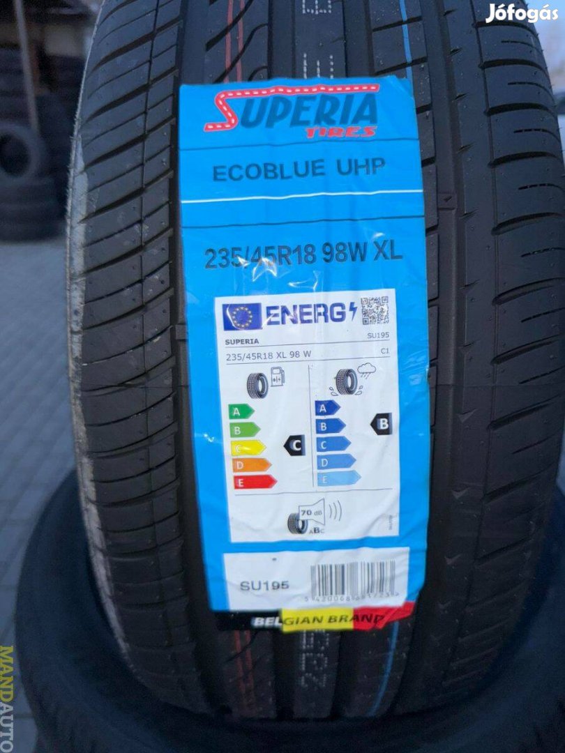 235/45R18 Fortuna-Superia Ecoplus UHP(XL),Új nyárigumi