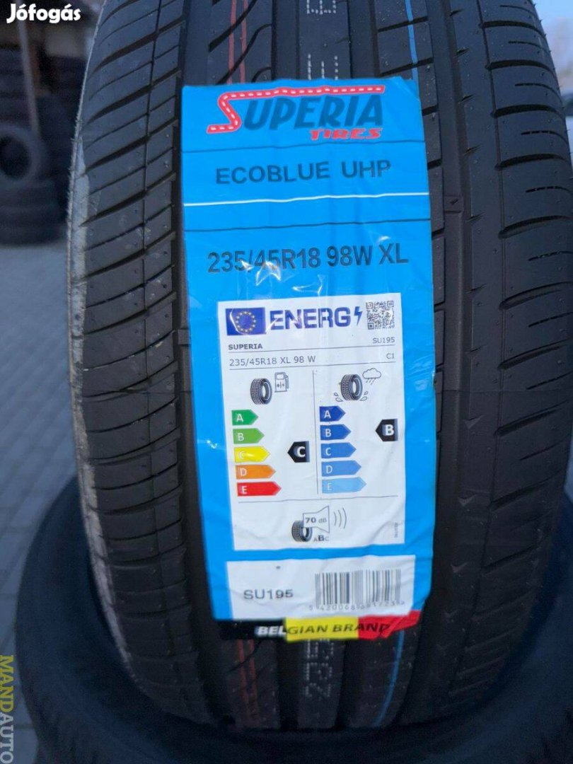235/45R18 Superia Ecoblue UHP(XL),Új nyárigumi