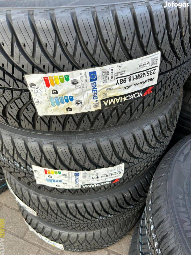 235/45R18 Yokohama AW21 4S.Új négy évszakos gumi