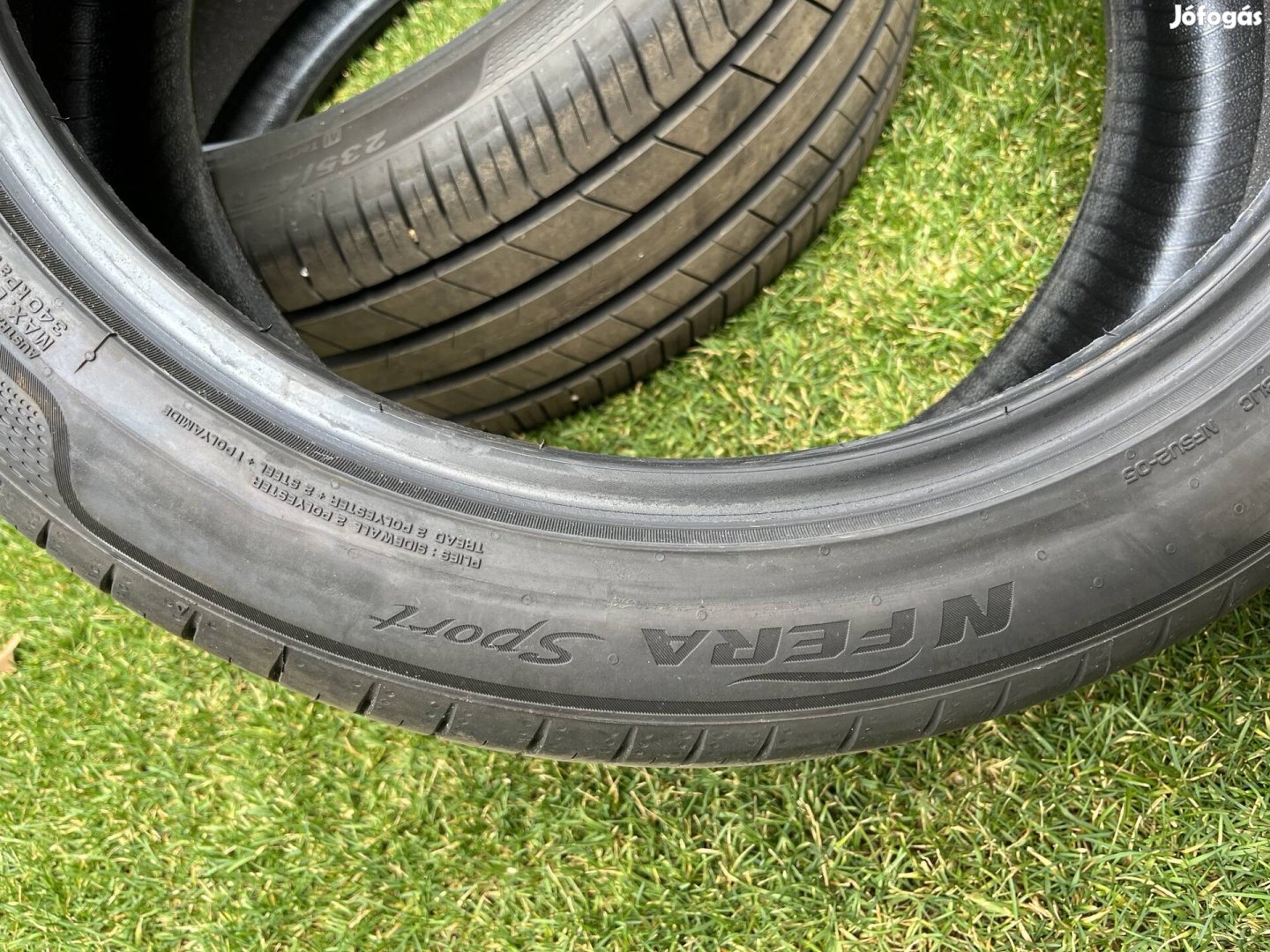 235/45R19 Nexen N'Fera Sport EV nyári gumi - 4 db újszerű állapotban