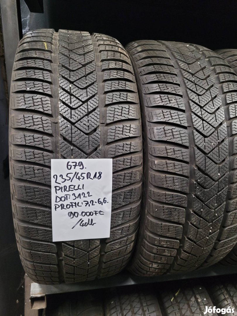 235/45 R18 Pirelli téli gumik