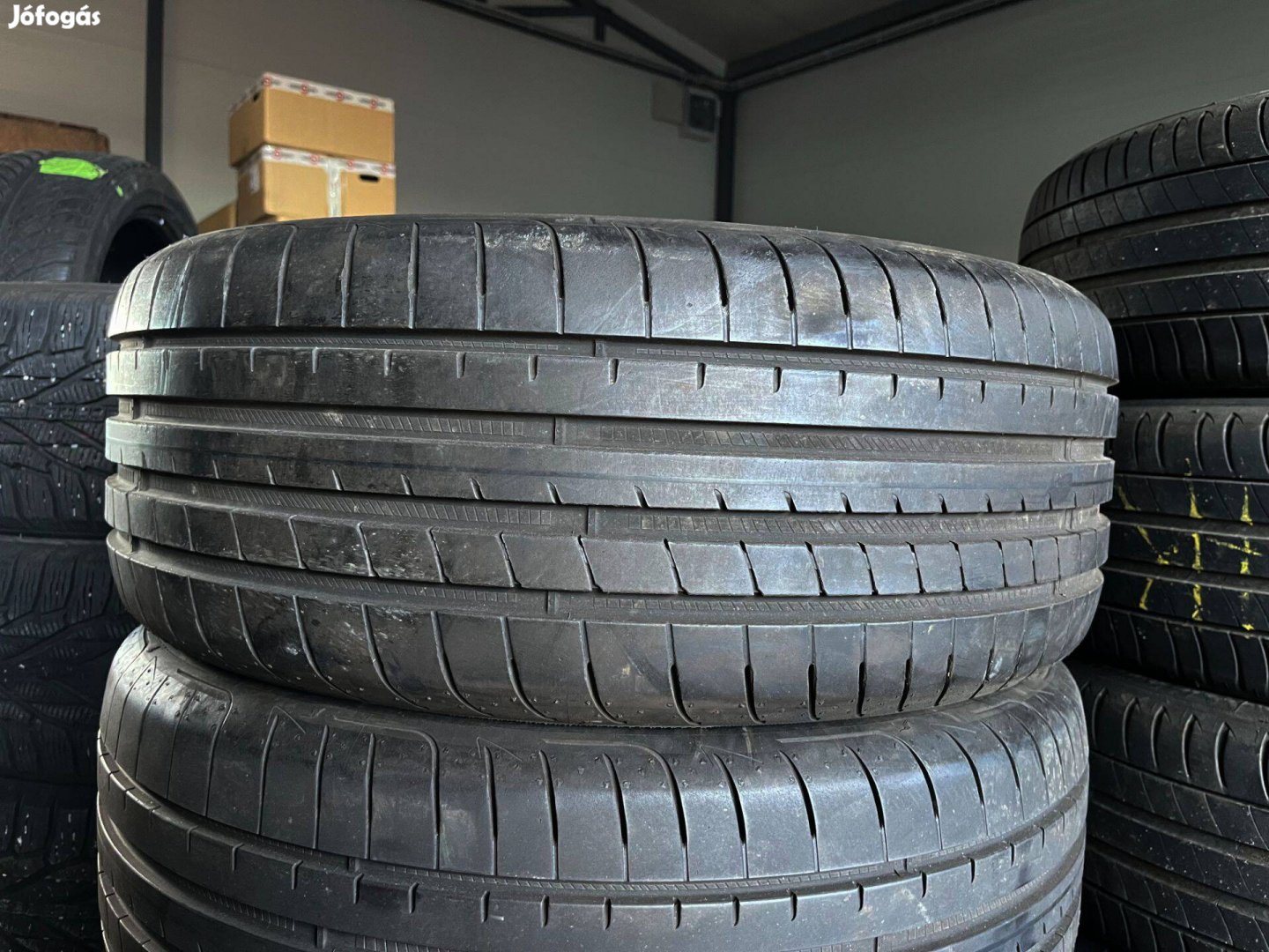 235/45 r19 Goodyear 2022 7mm nyárigumi 4db eladó 235/45r19 garnitúra