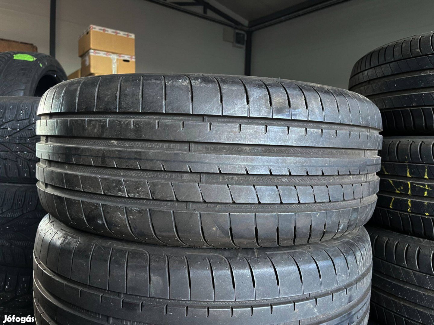 235/45 r19 Goodyear 2022 7mm nyárigumi 4db eladó 235/45r19 garnitúra