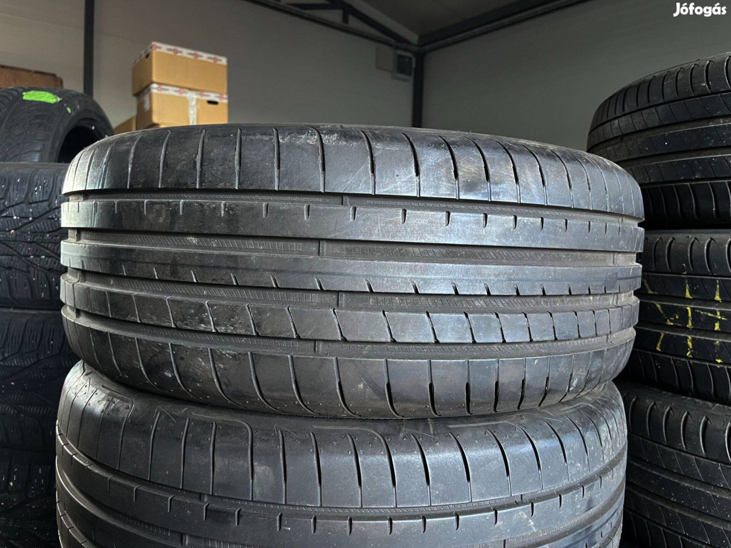 235/45 r19 Goodyear 2022 7mm nyárigumi 4db eladó 235/45r19 garnitúra