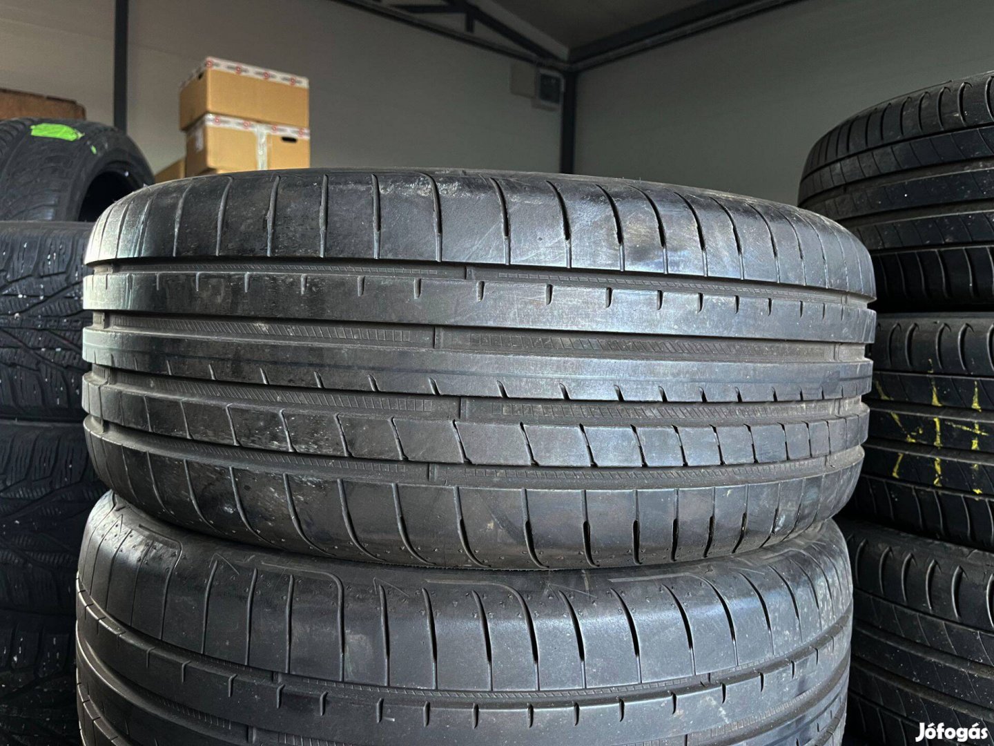 235/45 r19 Goodyear 2022 7mm nyárigumi 4db eladó 235/45r19 garnitúra