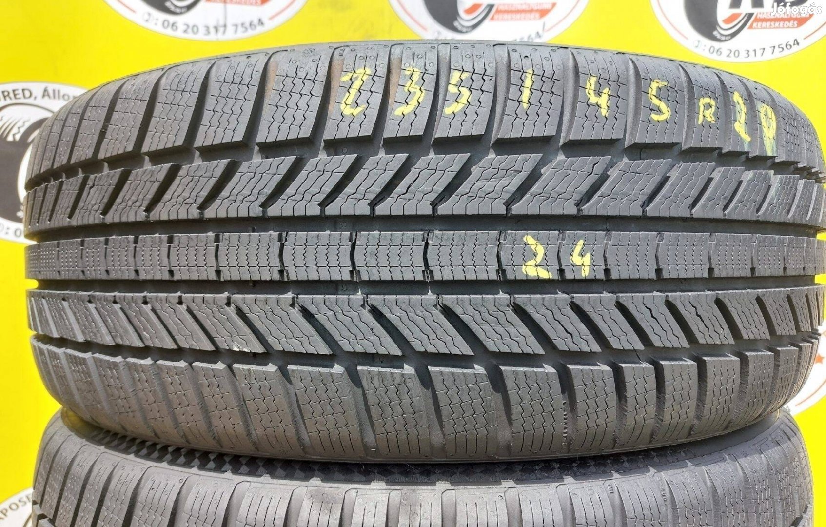 235/45 r20 Contienental TS870P,,Évjarat2024,,8mm,,50000/db