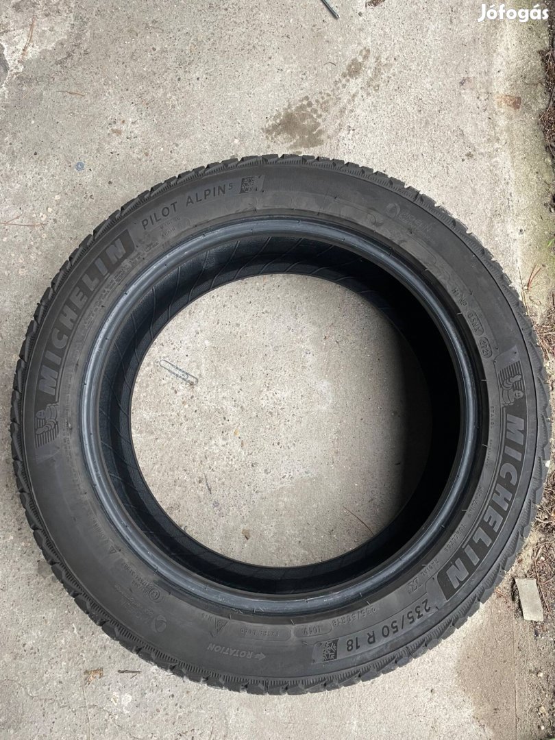 235/50/R18 Michelin Alpin 5 téli gumi