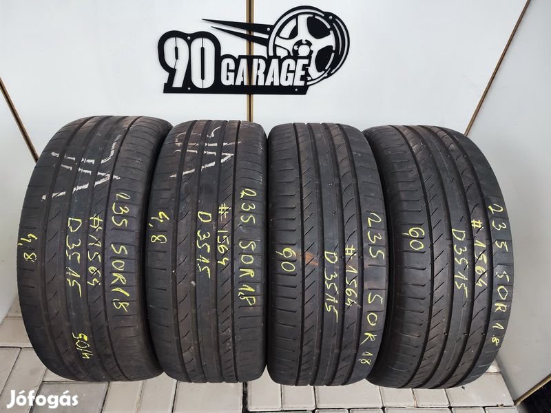 235/50 R19 Continental 4db Nyárigumi gumi 90Garage #1564
