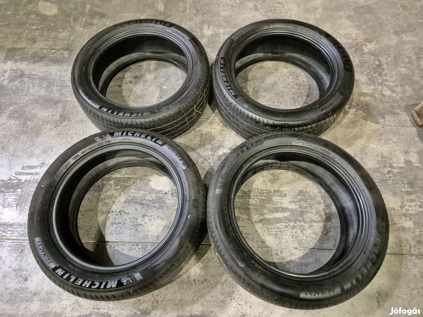 235/50 R19 Michelin Primacy4 S1 demo nyári gumi - 6,8 mm