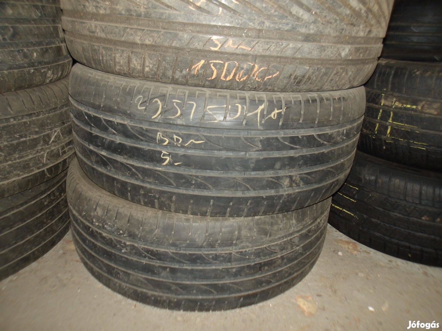 235/50r18 Bridgestone nyári gumi ajándék szereléssel