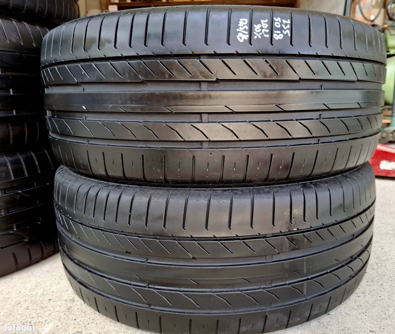 235/50r18 nyári 2db 