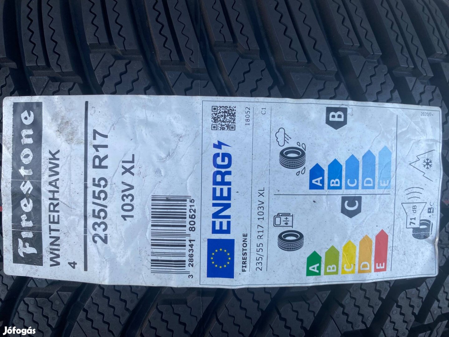 235/55R17 4db új téli Firestone 235 55 17