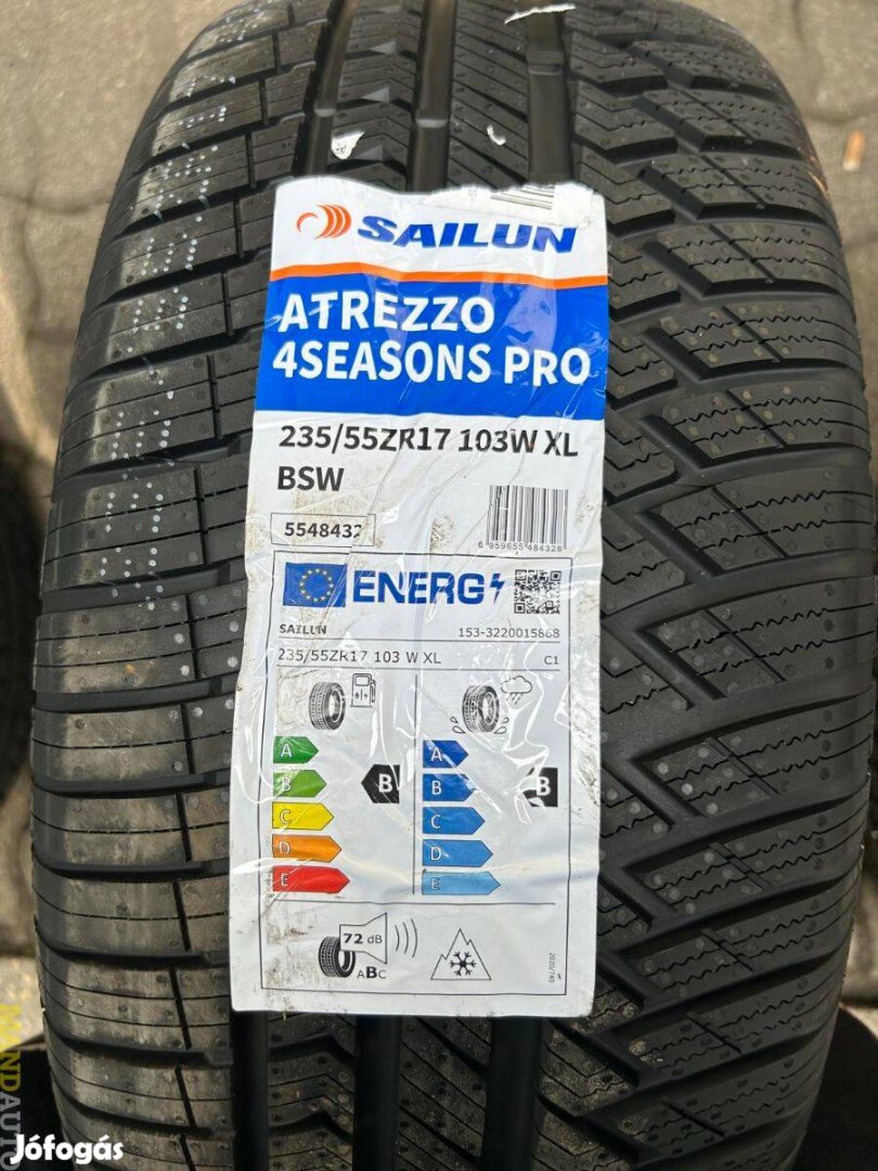 235/55R17 Sailun 4Season Pro(XL),Új négy évszakos gumi